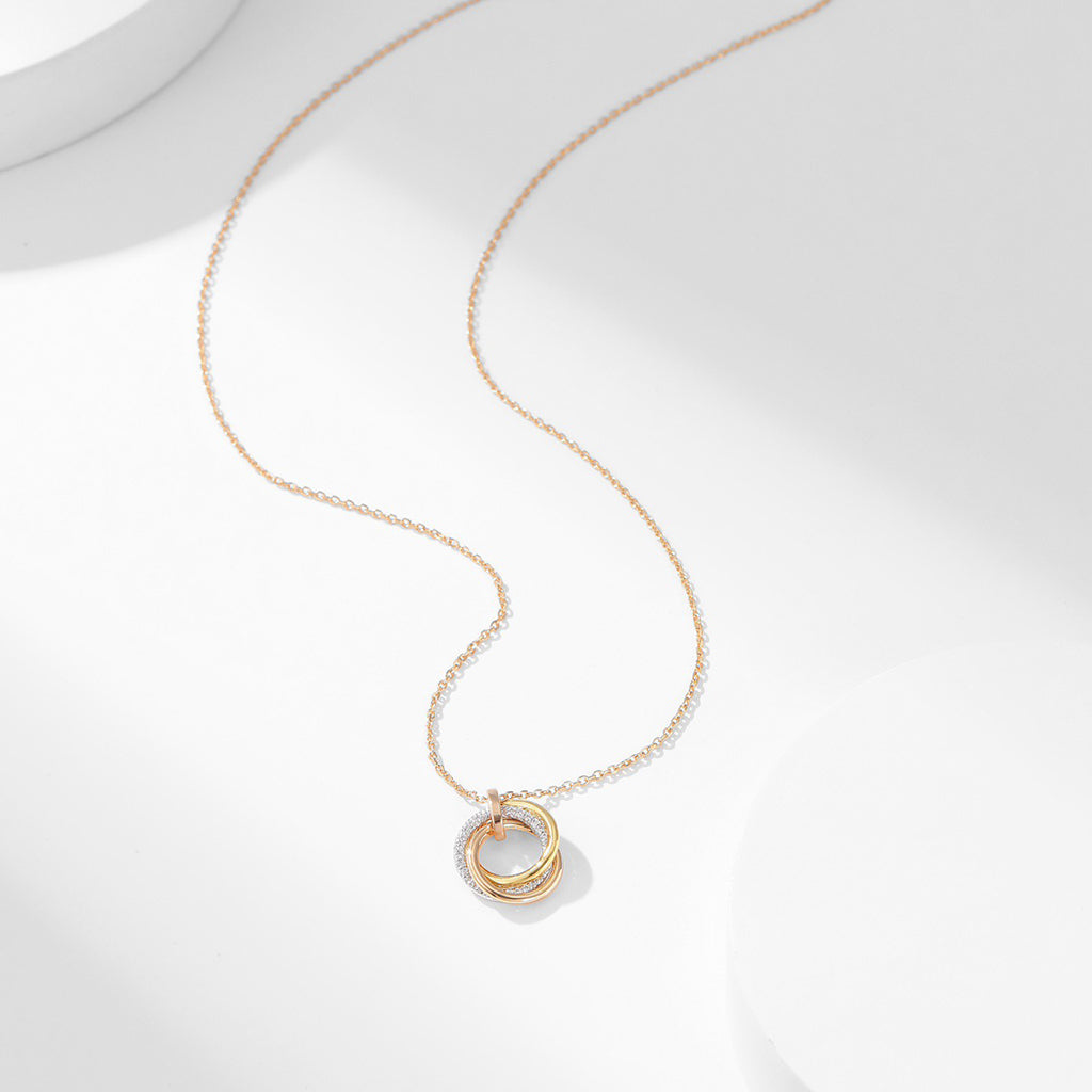 [Luxe Jewelry]TRINITY SMALL NECKLACE
