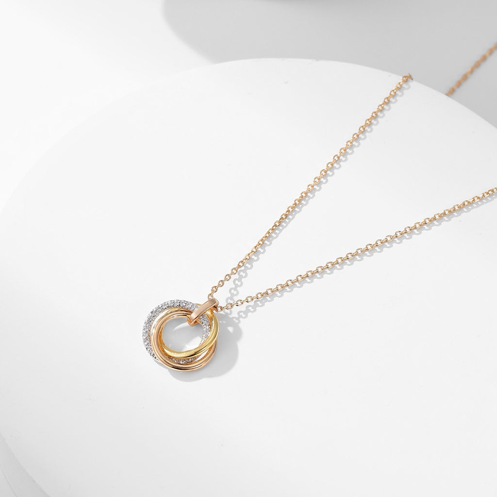 [Luxe Jewelry]TRINITY SMALL NECKLACE