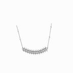 [Luxe Jewelry]CLASH  SMALL FULL DIAMOND NECKLACE