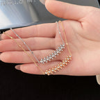 [Luxe Jewelry]CLASH  MEDIUM DIAMOND NECKLACE