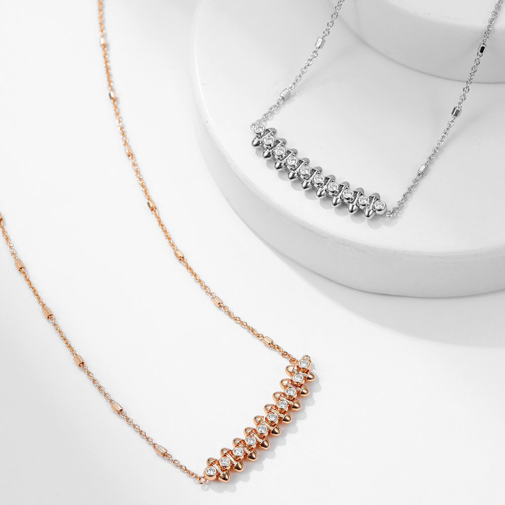 [Luxe Jewelry]CLASH  MEDIUM DIAMOND NECKLACE