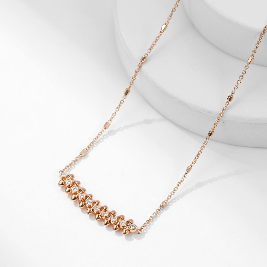 [Luxe Jewelry]CLASH  MEDIUM DIAMOND NECKLACE