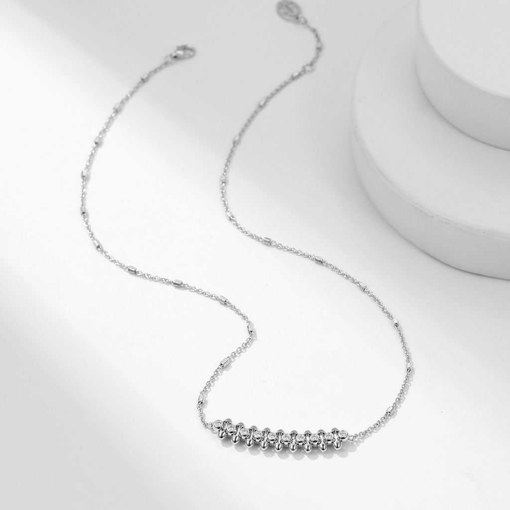 [Luxe Jewelry]CLASH  MEDIUM DIAMOND NECKLACE