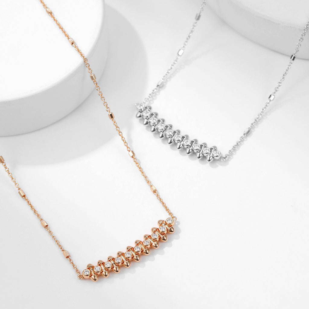 [Luxe Jewelry]CLASH  MEDIUM DIAMOND NECKLACE