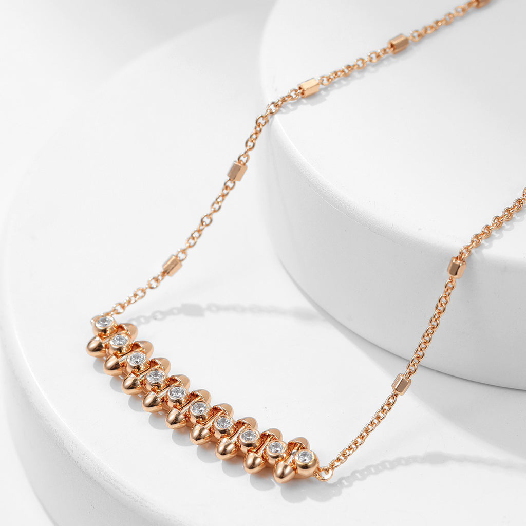 [Luxe Jewelry]CLASH  MEDIUM DIAMOND NECKLACE
