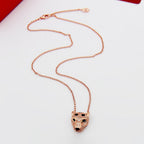 [Luxe Jewelry]PANTHERE FULL DIAMOND NECKLACE