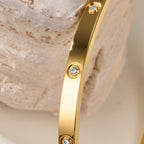 [Luxe Jewelry]LOVE BRACELET 3.65MM 10 DIAMONDS