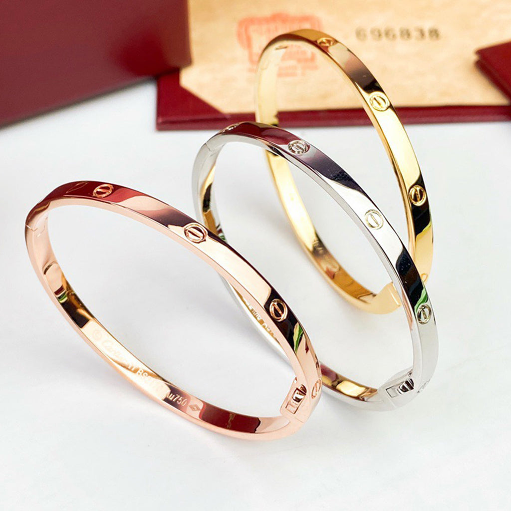 [Luxe Jewelry]LOVE BRACELET 3.65MM NO DIAMONDS