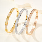 [Luxe Jewelry]LOVE BRACELET 4.8MM DIAMOND-PAVED