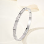 [Luxe Jewelry]LOVE BRACELET 4.8MM DIAMOND-PAVED