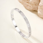 [Luxe Jewelry]LOVE BRACELET 4.8MM DIAMOND-PAVED