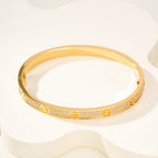 [Luxe Jewelry]LOVE BRACELET 4.8MM DIAMOND-PAVED