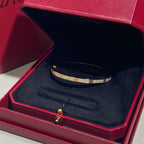 [Luxe Jewelry]LOVE BRACELET 3.65MM DIAMOND-PAVED