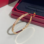 [Luxe Jewelry]LOVE BRACELET 3.65MM DIAMOND-PAVED