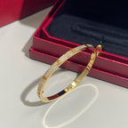 [Luxe Jewelry]LOVE BRACELET 3.65MM DIAMOND-PAVED