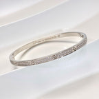 [Luxe Jewelry]LOVE BRACELET 3.65MM DIAMOND-PAVED
