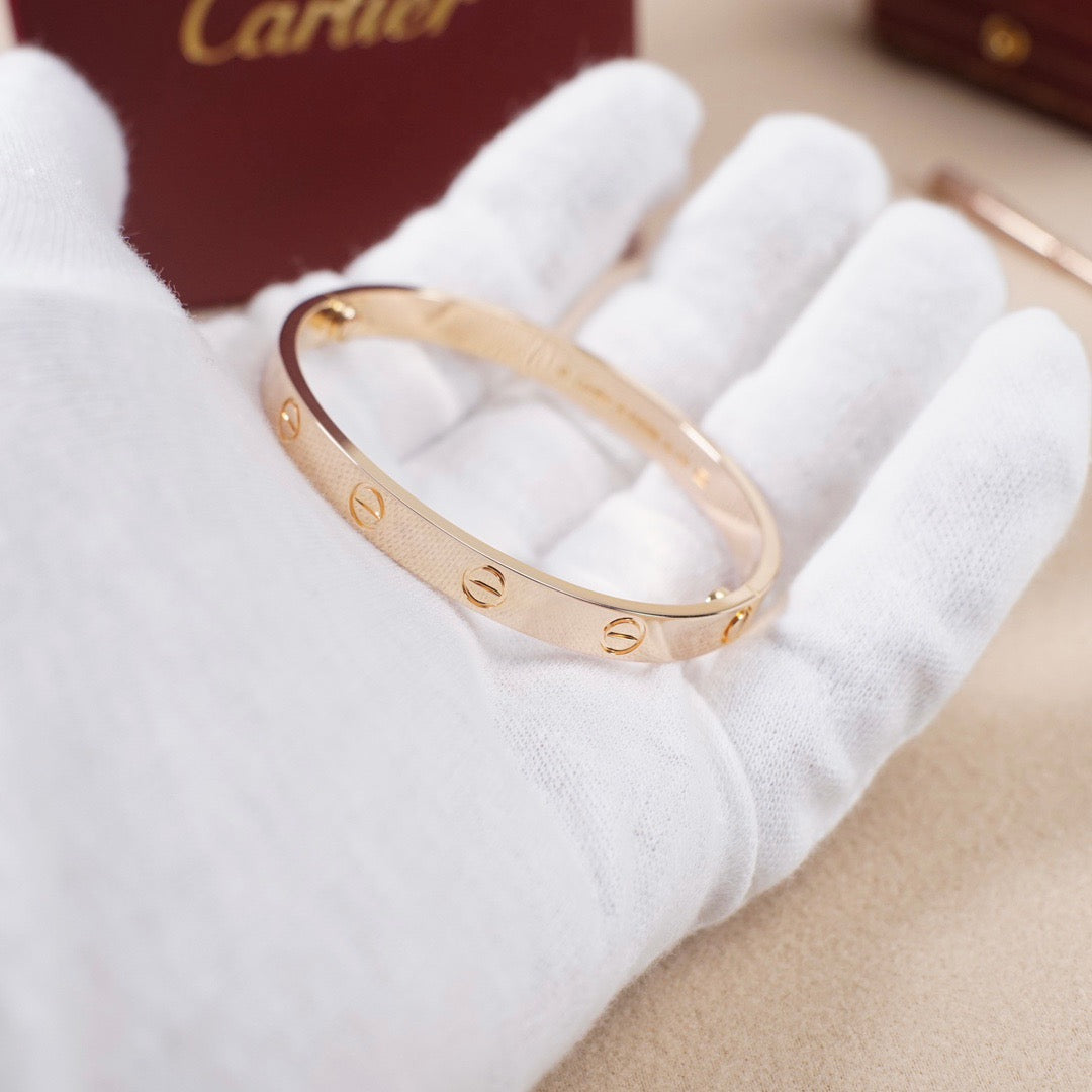 [Luxe Jewelry]LOVE BRACELET 6.1MM NO DIAMONDS