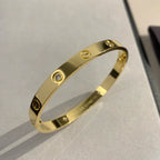 [Luxe Jewelry]LOVE BRACELET 6.1MM 4 DIAMONDS