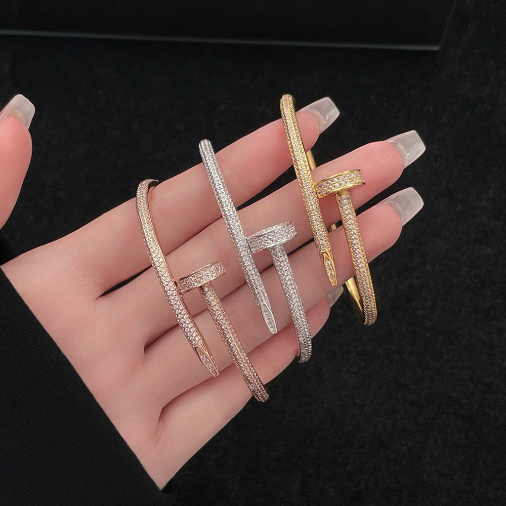 [Luxe Jewelry]JUSTE BRACELET 3.5MM ALL DIAMONDS