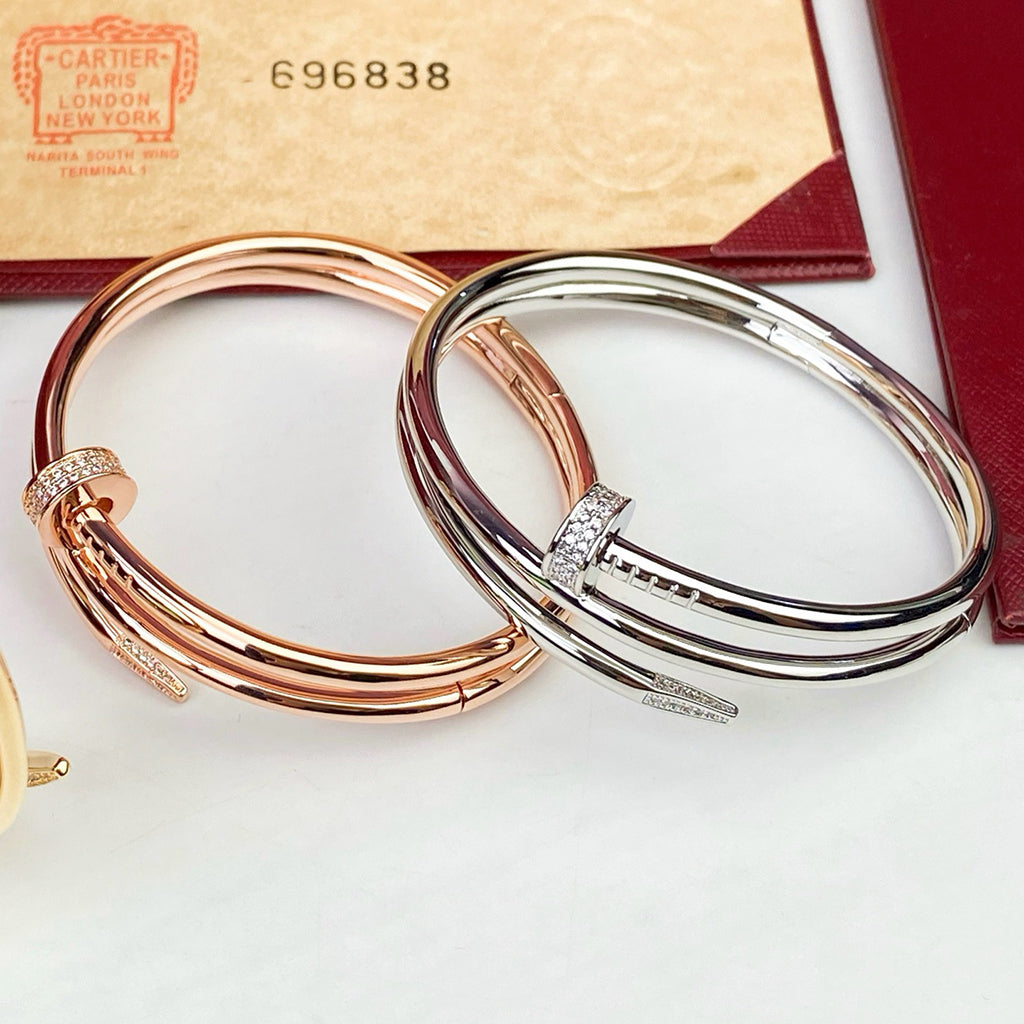 [Luxe Jewelry]JUSTE BRACELET 3.5MM DOUBLE ROW DIAMOND