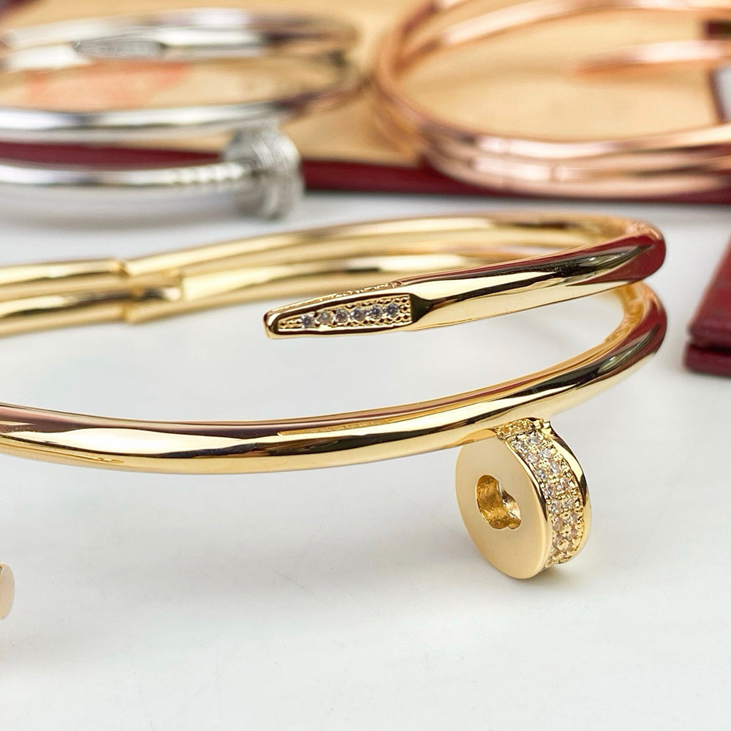 [Luxe Jewelry]JUSTE BRACELET 3.5MM DOUBLE ROW DIAMOND