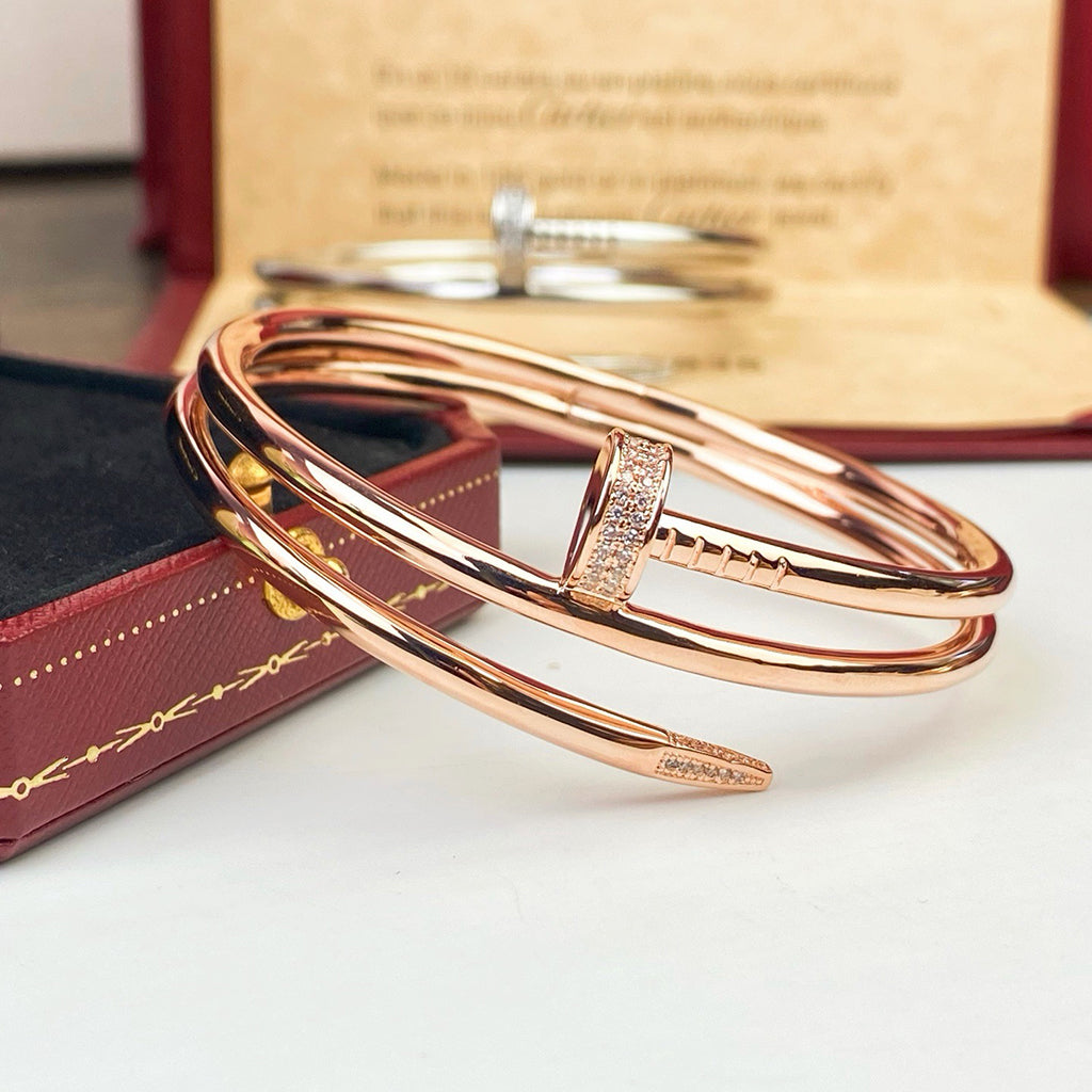 [Luxe Jewelry]JUSTE BRACELET 3.5MM DOUBLE ROW DIAMOND