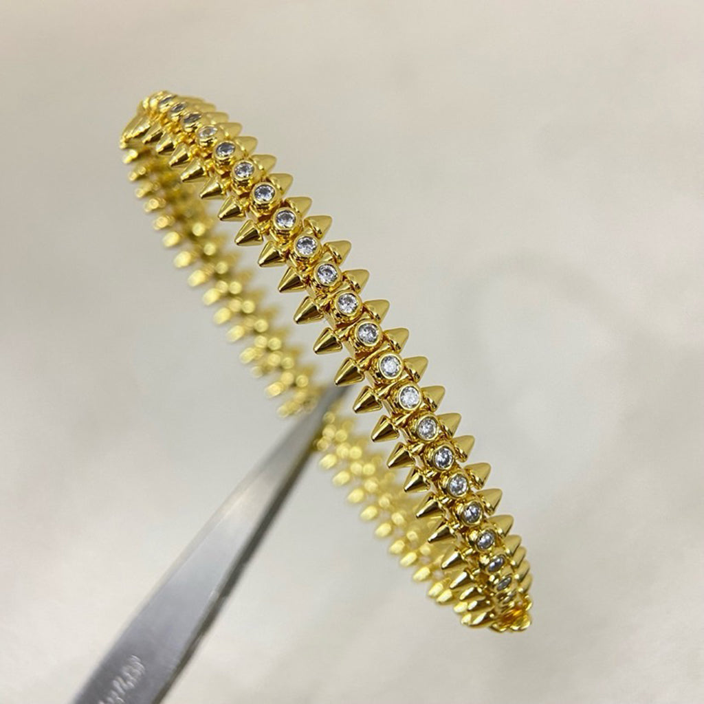 [Luxe Jewelry]CLASH  BRACELET 8MM DIAMONDS