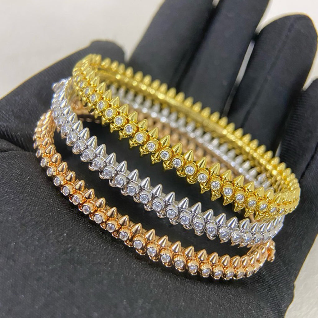 [Luxe Jewelry]CLASH  BRACELET 8MM DIAMONDS