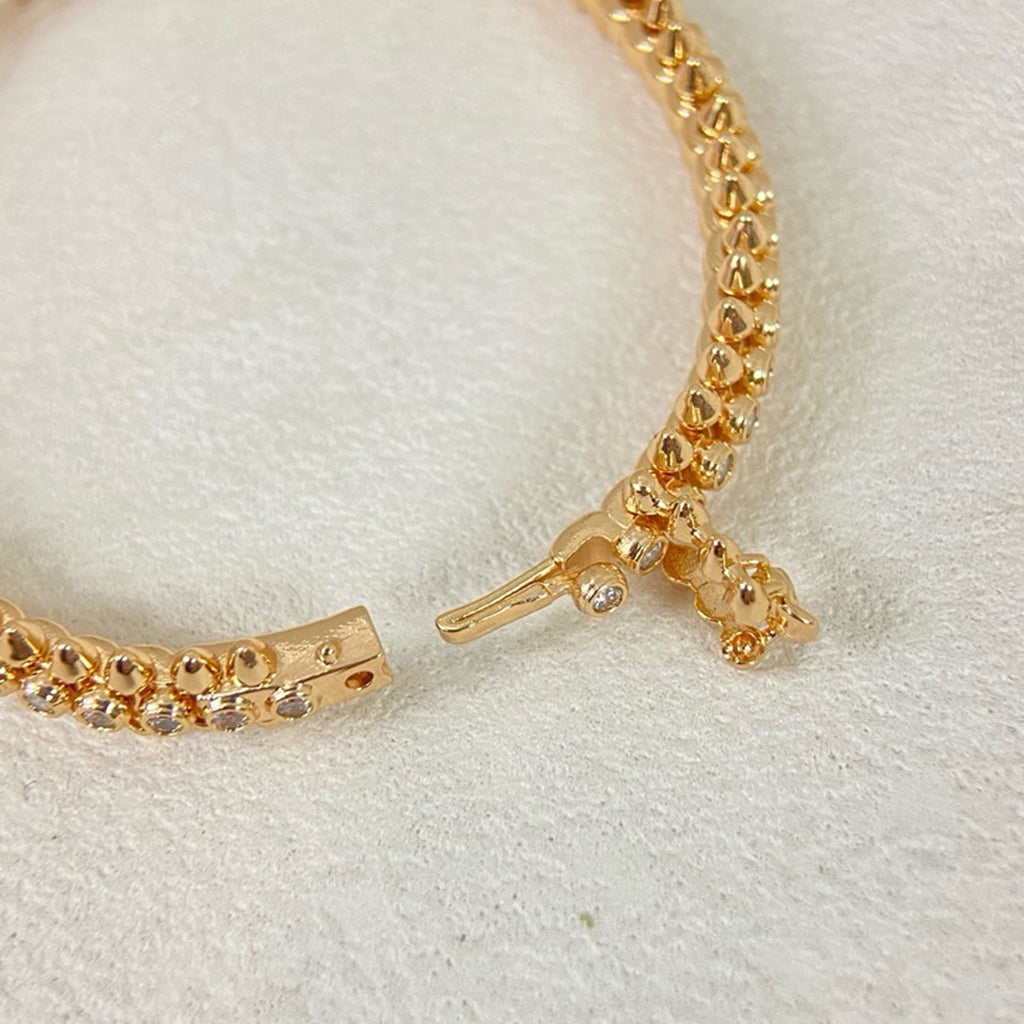 [Luxe Jewelry]CLASH  BRACELET 8MM DIAMONDS
