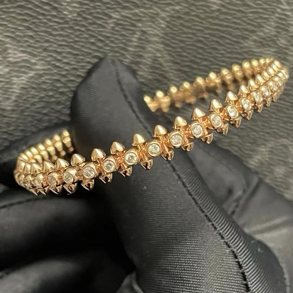 [Luxe Jewelry]CLASH  BRACELET 8MM DIAMONDS