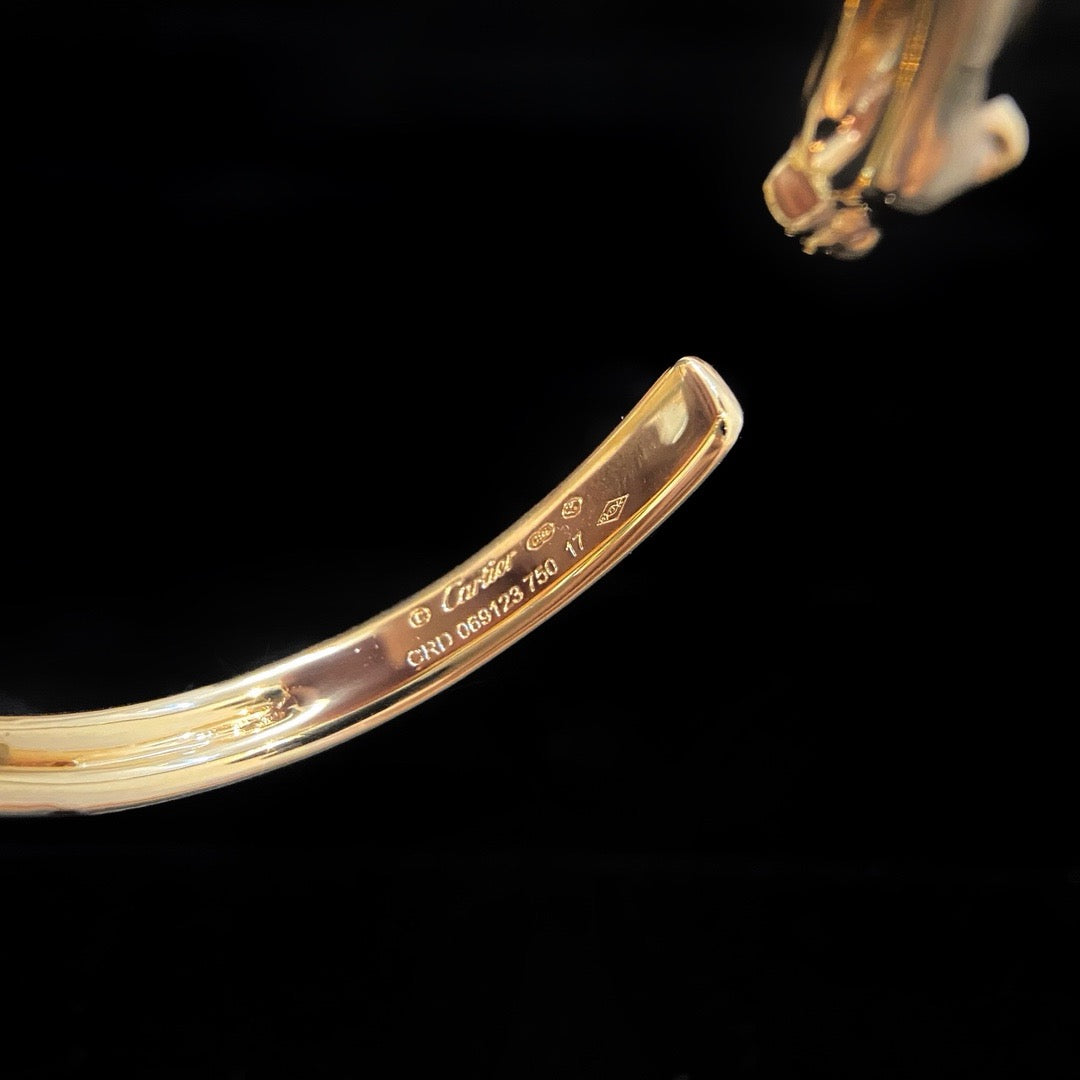 [Luxe Jewelry]PANTHERE OPEN BRACELET
