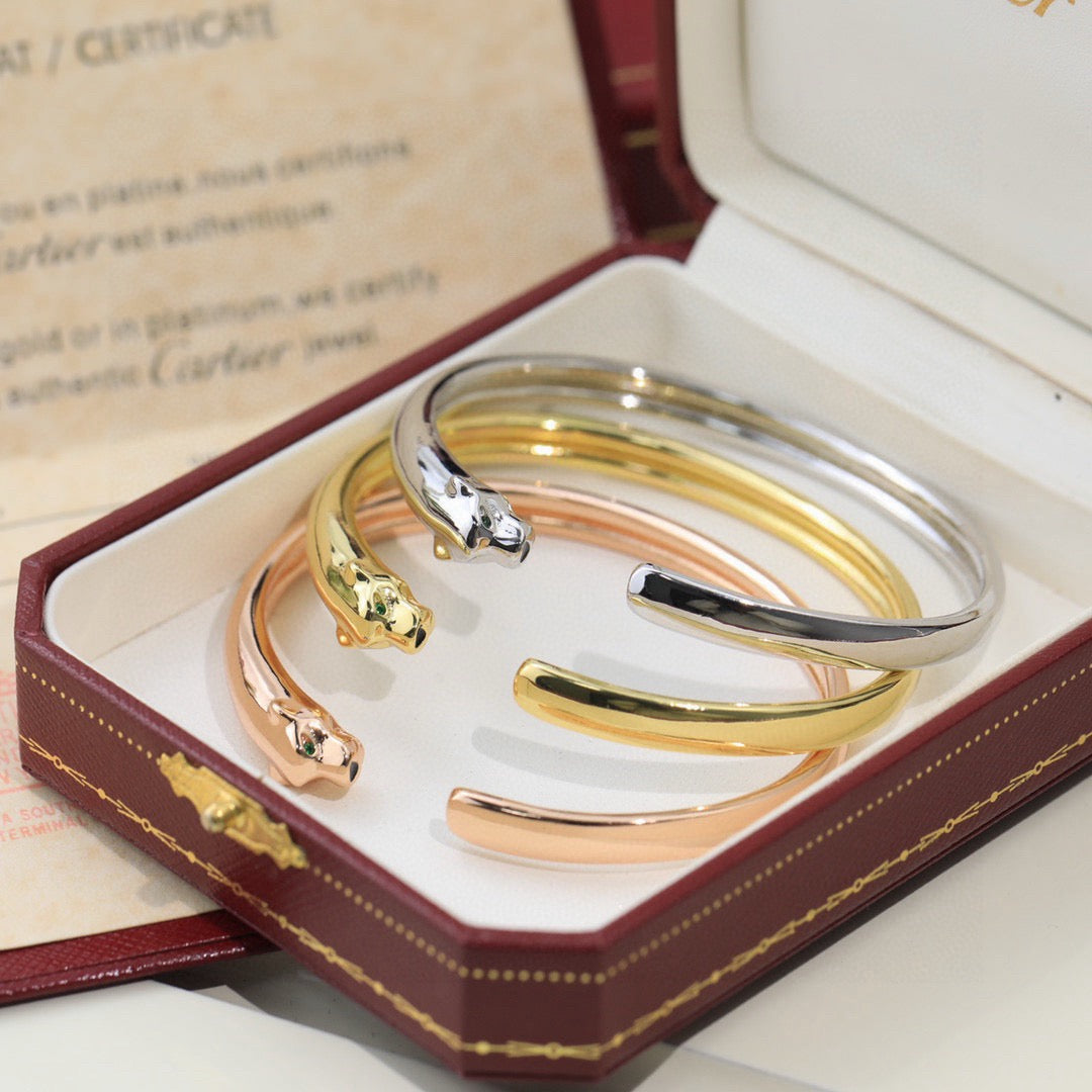 [Luxe Jewelry]PANTHERE OPEN BRACELET