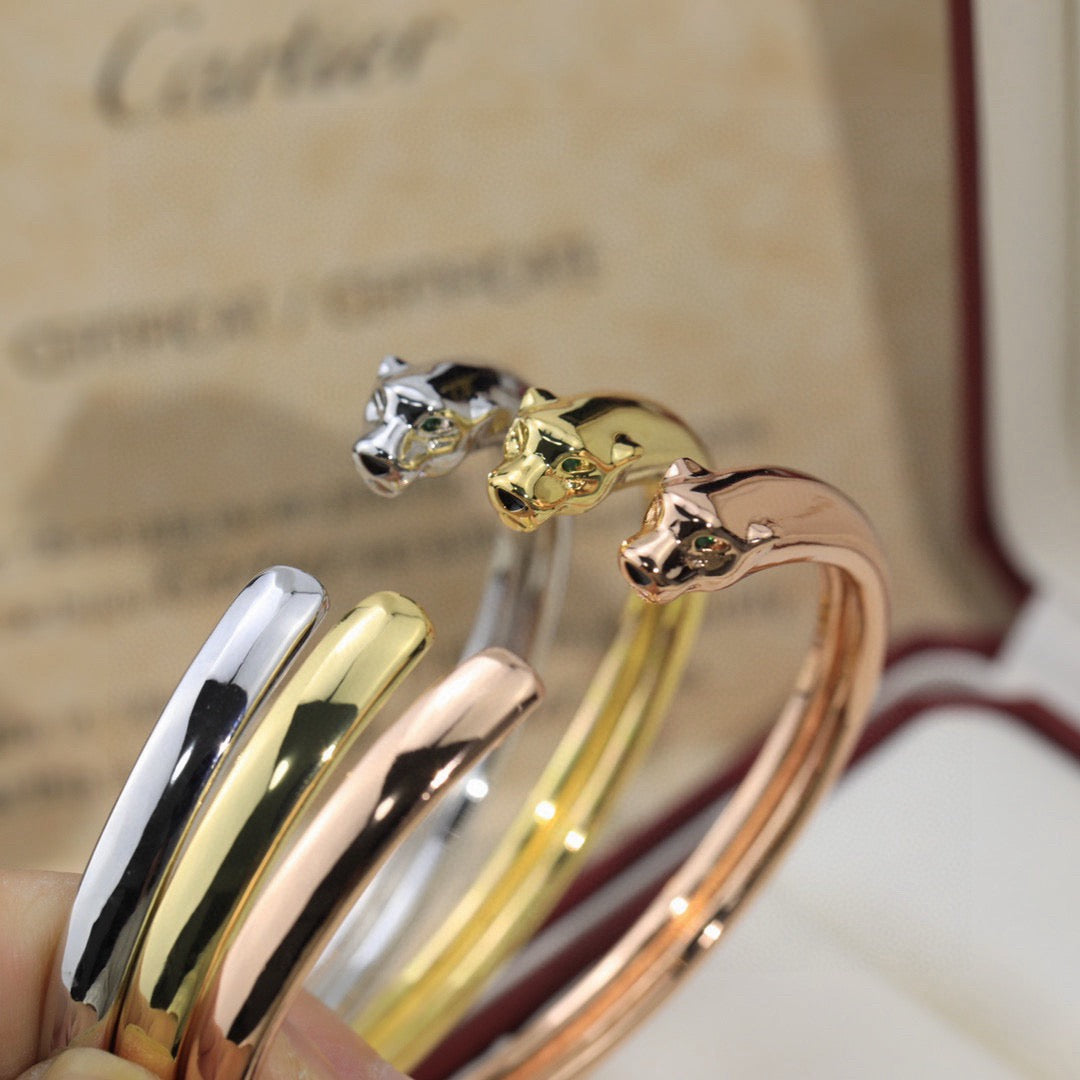 [Luxe Jewelry]PANTHERE OPEN BRACELET