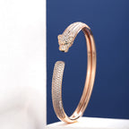 [Luxe Jewelry]PANTHERE FULL DIAMOND OPEN BRACELET
