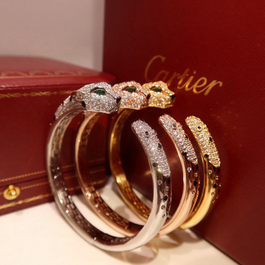 [Luxe Jewelry]PANTHERE BIG BRACELET DIAMONDS