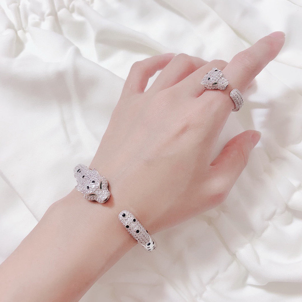 [Luxe Jewelry]PANTHERE BIG BRACELET DIAMONDS