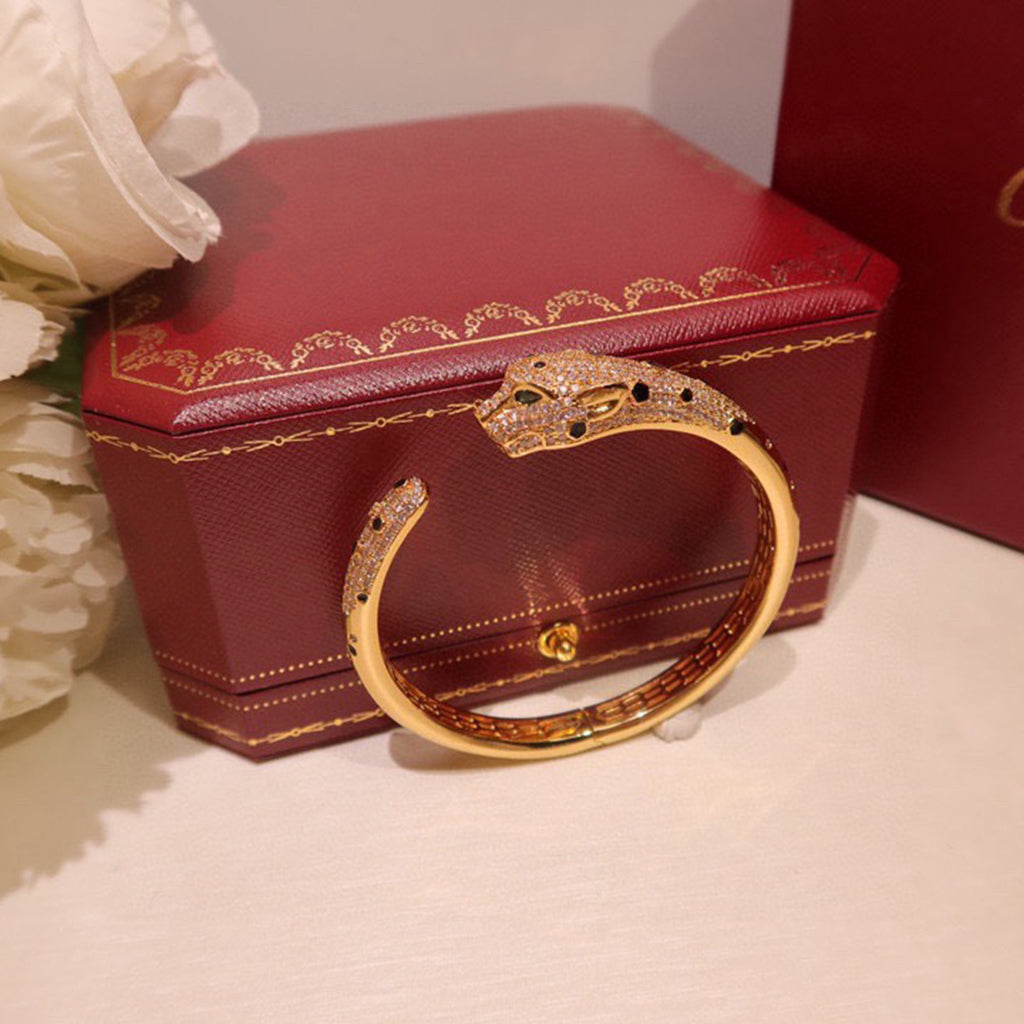 [Luxe Jewelry]PANTHERE BIG BRACELET DIAMONDS