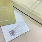 [Luxe JURI]FLOWERLACE NECKLACE 5 DIAMONDS