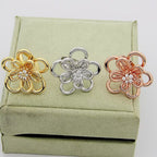[Luxe JURI] FLOWERLACE RING 5 DIAMONDS