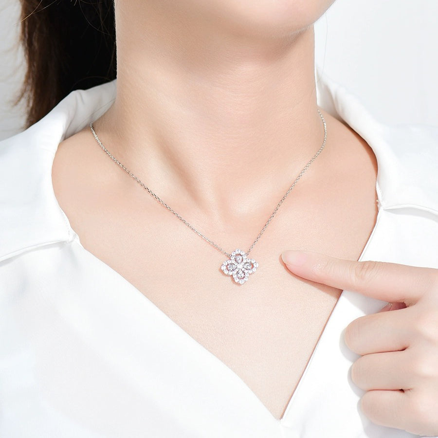 [Luxe] COLLIER BOUCLE MOTIF COMPLET DIAMANT 16MM MULTIPLES COULEURS