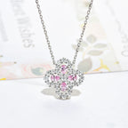[Luxe] COLLIER BOUCLE MOTIF COMPLET DIAMANT 16MM MULTIPLES COULEURS