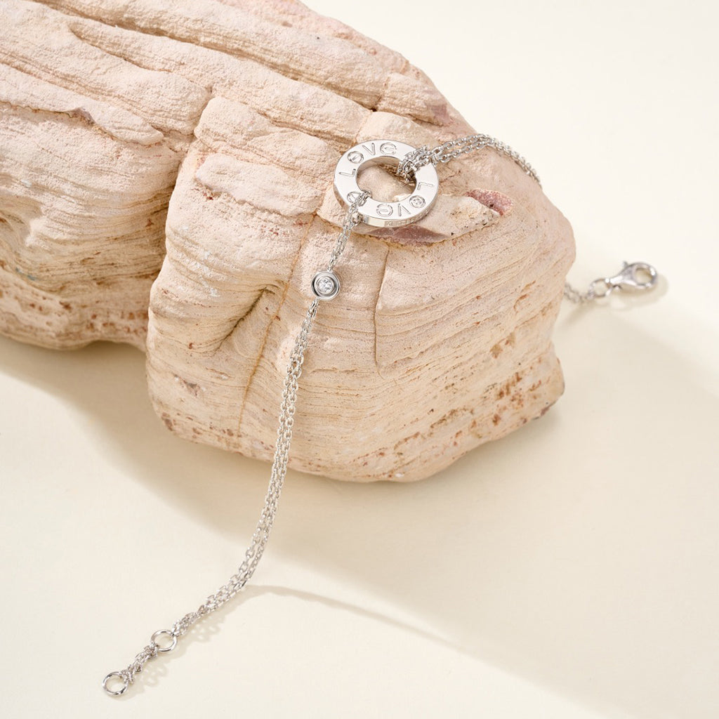 [Luxe Jewelry]LOVE BRACELET 2 DIAMOND