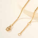 [Luxe Jewelry]LOVE DOUBLE RING FULL DIAMOND BRACELET