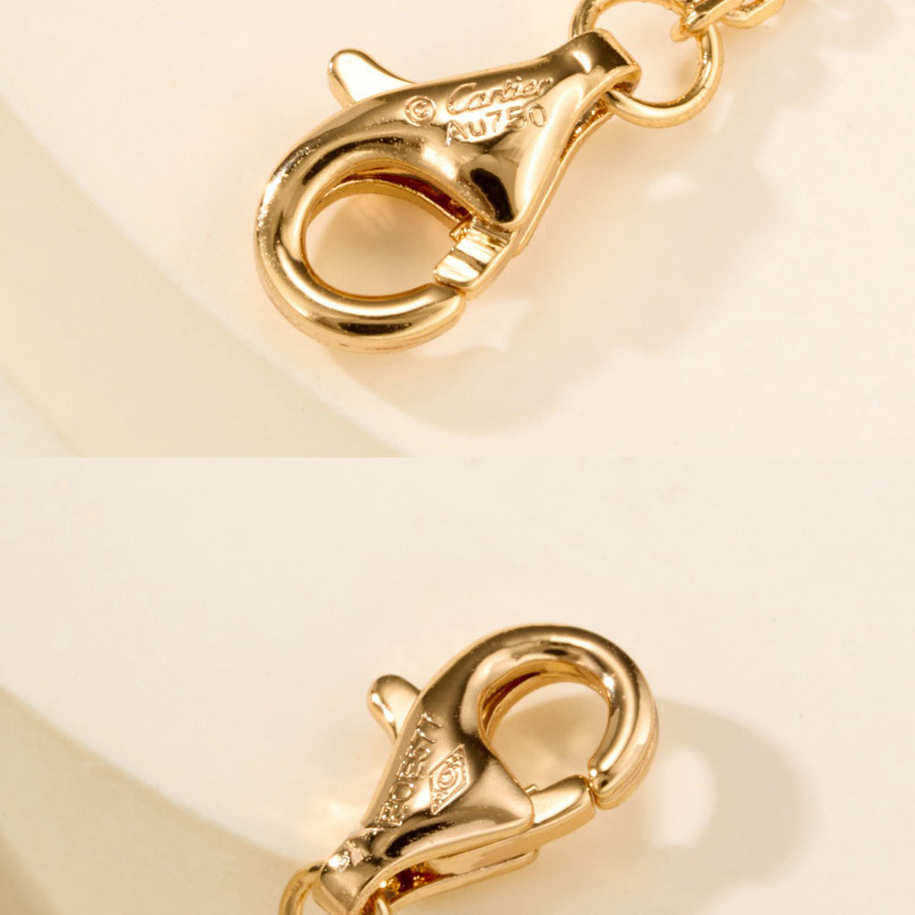 [Luxe Jewelry]LOVE DOUBLE RING FULL DIAMOND BRACELET