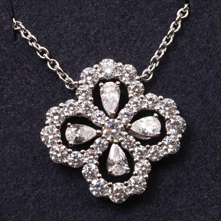 [Luxe] COLLIER BOUCLE MOTIF COMPLET DIAMANT 16MM MULTIPLES COULEURS
