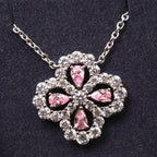 [Luxe] COLLIER BOUCLE MOTIF COMPLET DIAMANT 16MM MULTIPLES COULEURS