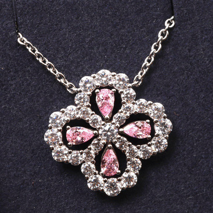 [Luxe] COLLIER BOUCLE MOTIF COMPLET DIAMANT 16MM MULTIPLES COULEURS