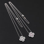 [Luxe] COLLIER BOUCLE MOTIF COMPLET DIAMANT 16MM MULTIPLES COULEURS