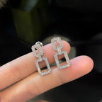 [Luxe]リンクス ミディアム イヤリング ダイヤモンド