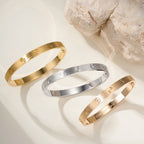 [Luxe Jewelry]LOVE BRACELET 6.1MM BRUSHED